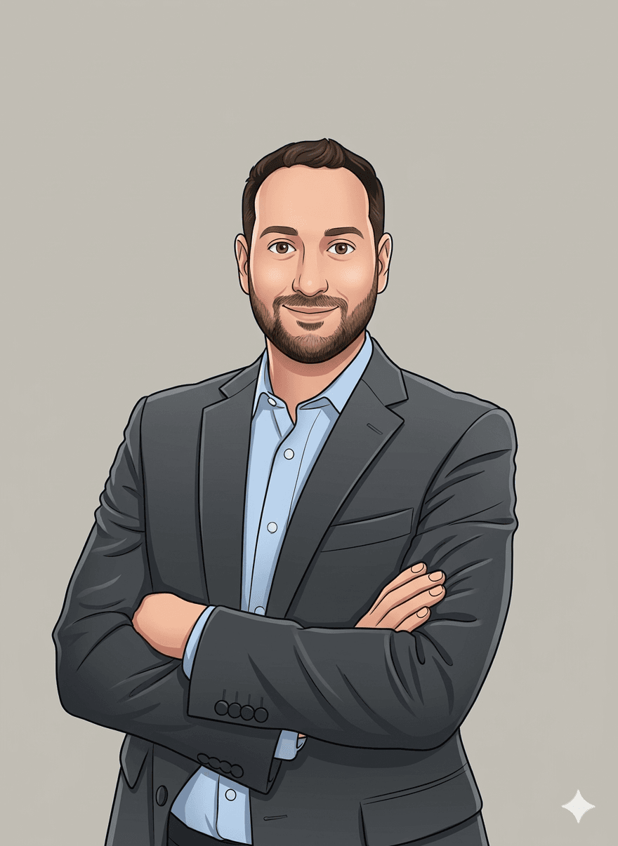 David, Founder of TechSolve Travel, working from his RV with a Starlink and Peplink setup